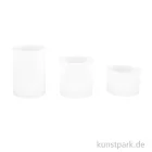 Artikelbild 1 des Artikels “Silikonform Set - 3 Kerzenhalter, Höhe 40 / 58 / 78 mm “