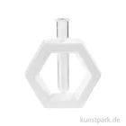 Artikelbild 1 des Artikels “Silikonform Vase, Sechseck, 10,5 x 12 x 3,5 cm “