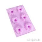 Artikelbild 1 des Artikels “Silikonform Wirbel, 6 Motive, 7 cm Durchmesser “
