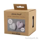 Artikelbild 1 des Artikels “Silikonformen, Facettiertes Herz, 6 x 5,8 x 2 cm, 2 Stück “