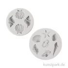 Artikelbild 1 des Artikels “Silikonformen, Seestern, Schneckenmuschel, Muscheln, 2 Stück “