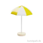 Artikelbild 1 des Artikels “Mini Sonnenschirm aus Kunststoff, ca. 6 cm Gelb-Weiß“