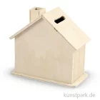 Artikelbild 1 des Artikels “Spardose aus Holz - Haus, 10x10x5,4 cm “