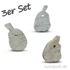 Artikelbild 1 des Artikels “Speckstein Anhänger - Birne, 3-er Set “