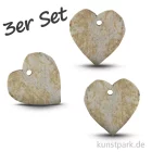 Artikelbild 1 des Artikels “Speckstein Anhänger - Herz, 3-er Set “