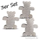 Artikelbild 1 des Artikels “Speckstein Anhänger - Teddybär, 3-er Set “