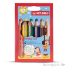 Artikelbild 1 des Artikels “STABILO woody 3 in 1 Farbstift 6er Etui “