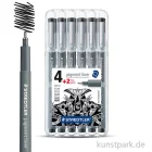 Artikelbild 1 des Artikels “STAEDTLER Pigment Liner 6er Set schwarze Fineliner “