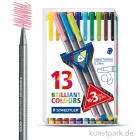 Artikelbild 1 des Artikels “STAEDTLER triplus Fineliner 13er Set im Kunststoffetui “