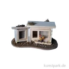 Artikelbild 1 des Artikels “Miniatur Stall für Hasen und Hühner 14x8,5x6 cm “