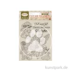Artikelbild 1 des Artikels “Stamperia Acrylic Stamps - Whispering Woods Mushrooms Fairies “
