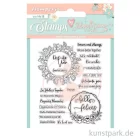 Artikelbild 1 des Artikels “Stamperia Clear Stamps - Celebration Quotes, 14 x 18 cm “