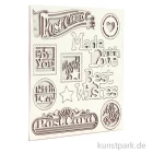 Artikelbild 1 des Artikels “Stamperia Decorativ Chips - Romantic Christmas Postcard, 14 x 14 cm “