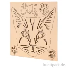 Artikelbild 1 des Artikels “Stamperia Decorative Chips - Provence Cat, 14 x 14 cm “