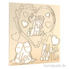 Artikelbild 1 des Artikels “Stamperia Decorative Chips - You and Me Save the Date, 14 x 14 cm “