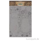 Artikelbild 1 des Artikels “Stamperia Greyboard - Sir Vagabond Owl, DIN A4, 2 mm “