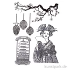 Artikelbild 1 des Artikels “Stamperia Mixed Media Stamp - Sir Vagabond in Japan Lantern “