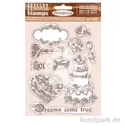 Artikelbild 1 des Artikels “Stamperia Natural Rubber Stamp - Sleeping Beauty Dreams Came True “