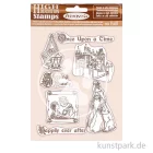 Artikelbild 1 des Artikels “Stamperia Natural Rubber Stamp - Sleeping Beauty Once Upon a Time “