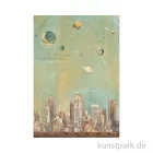Artikelbild 1 des Artikels “Stamperia Reispapier - A New Beginning Skyline, DIN A4 “