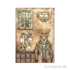 Artikelbild 1 des Artikels “Stamperia Reispapier - Alterego Deer, DIN A4 “
