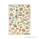 Artikelbild 1 des Artikels “Stamperia Reispapier - Art of Travelling Labels, DIN A4 “