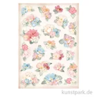 Artikelbild 1 des Artikels “Stamperia Reispapier - Create Happiness Oh la la Flowers, DIN A4 “