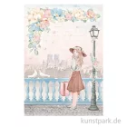 Artikelbild 1 des Artikels “Stamperia Reispapier - Create Happiness Oh la la Girl Suitcase, DIN A4 “