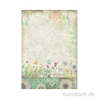 Artikelbild 1 des Artikels “Stamperia Reispapier - Daisy Art Handmade Letter With Flowers, DIN A4 “