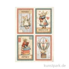 Artikelbild 1 des Artikels “Stamperia Reispapier - Family 4 Cards, DIN A4 “