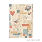 Artikelbild 1 des Artikels “Stamperia Reispapier - Family Patchwork, DIN A4 “