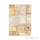Artikelbild 1 des Artikels “Stamperia Reispapier - Golden Harmony Letters, DIN A4 “
