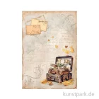 Artikelbild 1 des Artikels “Stamperia Reispapier - Golden Harmony Suitcase, DIN A4 “