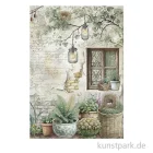 Artikelbild 1 des Artikels “Stamperia Reispapier - Herbarium Silvae Window, DIN A4 “
