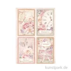 Artikelbild 1 des Artikels “Stamperia Reispapier - Romance Forever 4 Cards, DIN A4 “
