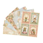 Artikelbild 1 des Artikels “Stamperia Reispapier Selection - Cozy Family, 6 Blatt, A4 “