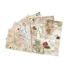 Artikelbild 1 des Artikels “Stamperia Reispapier Selection - Flowers and Poems, 6 Blatt, A4 “