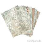 Artikelbild 1 des Artikels “Stamperia Reispapier Selection - White Christmas Backgrounds, A6 “