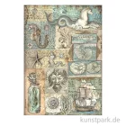 Artikelbild 1 des Artikels “Stamperia Reispapier - Songs of the Sea Texture, DIN A4 “