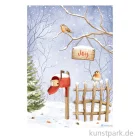 Artikelbild 1 des Artikels “Stamperia Reispapier - Winter Valley Joy Birds, DIN A4 “