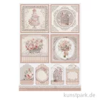 Artikelbild 1 des Artikels “Stamperia Reispapier - You and Me Cards, DIN A4 “