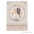 Artikelbild 1 des Artikels “Stamperia Reispapier - You and Me Wedding Dress, DIN A4 “