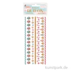 Artikelbild 1 des Artikels “Stamperia Rub On Transferfolie - Candy Christmas Stripes “