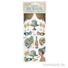 Artikelbild 1 des Artikels “Stamperia Rub On Transferfolie - Masquerade Masks “
