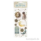 Artikelbild 1 des Artikels “Stamperia Rub On Transferfolie - Masquerade Sun and Moon “