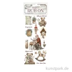 Artikelbild 1 des Artikels “Stamperia Rub On Transferfolie - The Owl's House Teddy Bears “