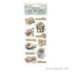 Artikelbild 1 des Artikels “Stamperia Rub On Transferfolie - Venice City of Art Letters “