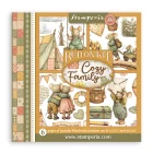 Artikelbild 1 des Artikels “Stamperia Rub On Transferfolien - Cozy Family, 6 Blatt “