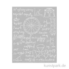 Artikelbild 1 des Artikels “Stamperia Schablone - A New Beginning Formulas, 20 x 25 cm “
