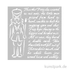 Artikelbild 1 des Artikels “Stamperia Schablone - Alice in Christmas Soldiers, 12 x 12 cm “